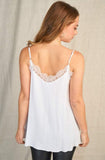 LACE TRIM TANK